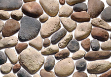 КИРПИЧ РЕЧНОЙ ВАЛУН  все цвета