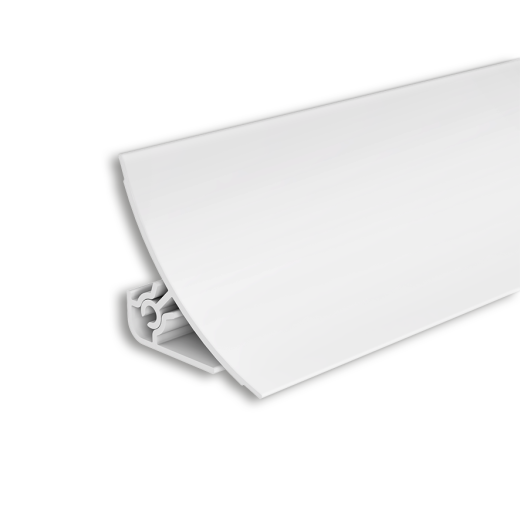 Плинтус для столешницы 3,0м белый матовый Идеал