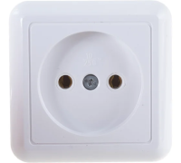Розетка откр.установки 1-мест б/з крем Оптима Кунцево-Электро