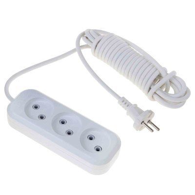 Удлинитель  7м 3 гн без з/к 10А 250В Lux