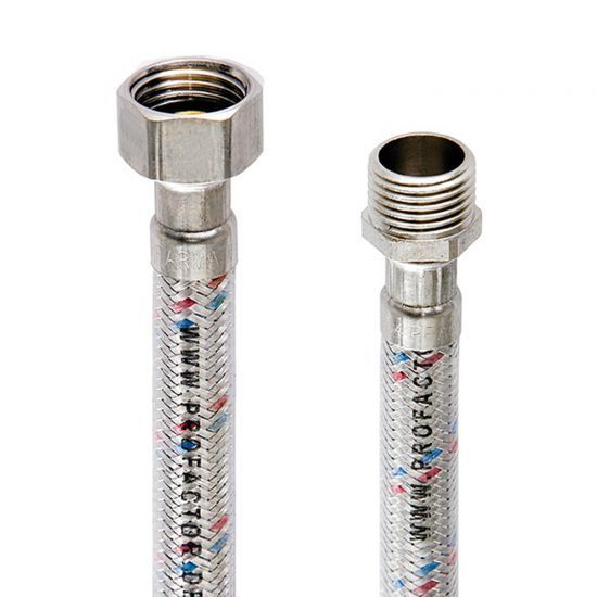 Подводка д/смесителя 0,5м 2шт Шлангофф