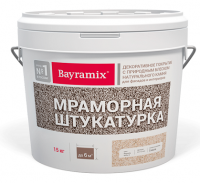 Покрытие универсальное Bayramix Kashmir White мраморная штукатурка 0,5-1,0мм 15кг K