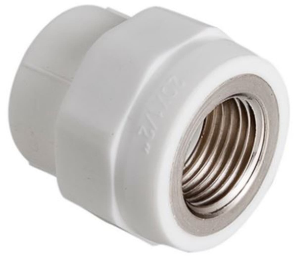 ППР Муфта комбиниров. 20х3/4 внутренняя резьба Valfex