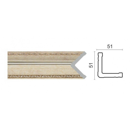 ДП DecorDizayn Уголок 142-59 51х51х2400