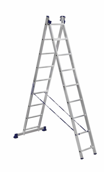 Лестница 2-х секц.алюмин. 2,52м 2х9 5209 Alumet