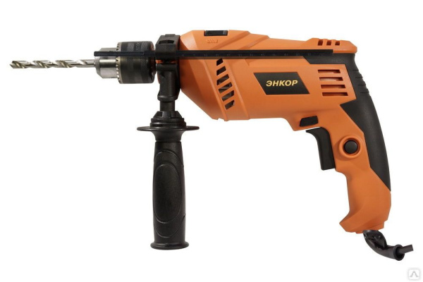 Дрель электрическая ударная  710Вт 13мм ЗВП ДУЭ-710ЭР/13М 50079 Энкор(8)---