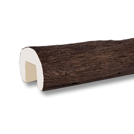 ПУ Балка Р1 75х100х3000мм Темный Дуб Уникс