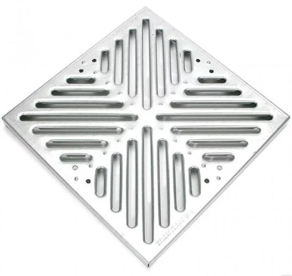 Решетка для дождеприемника 300х300мм оцинкованная 