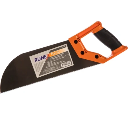 Ножовка по дереву 320мм зуб 13мм з/д фанера и ДСП Runex Hard