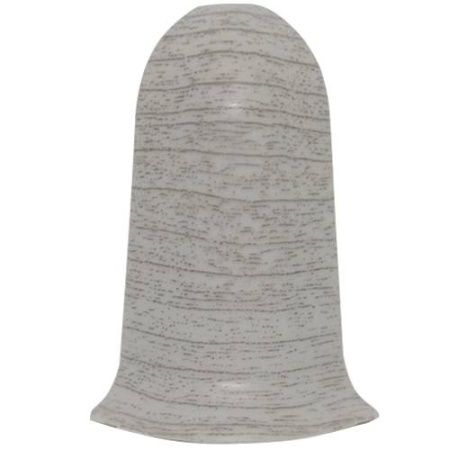 Плинтус Идеал 3Д 55 Классик 253 угол наружний ясень серый  