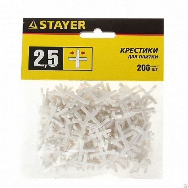 Крестики д/кафеля  2,5мм 150шт Зубр
