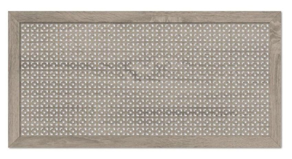 Экран для радиатора  120х60  Дамаско Дуб винтаж Стильный дом---