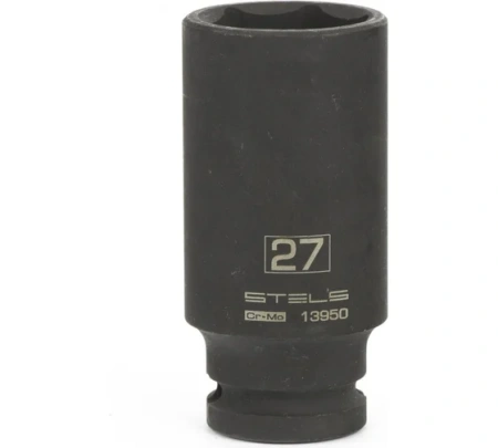 Головка ударная шестигранная удлиненная 27х1/2 Stels